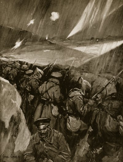 Bulgarische Belagerung von Adrianopel, 1912-13 von Cyrus Cuneo