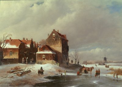 Winterszene von D. Pols