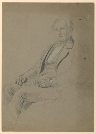 Sitzender Mann von Daniel Huntington