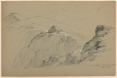 Auf dem Mount Mansfield, Blick zum Hump von Daniel Huntington