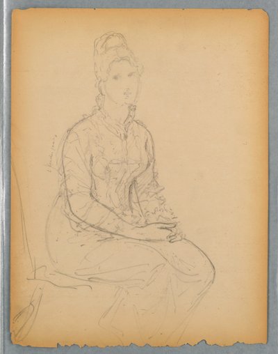 Sitzende Frau von Daniel Huntington