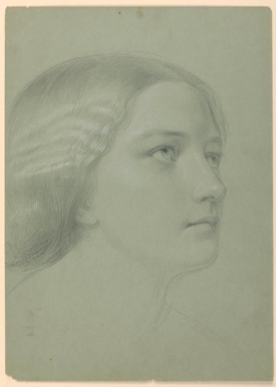 Studie für eine Magdalena, F von Daniel Huntington