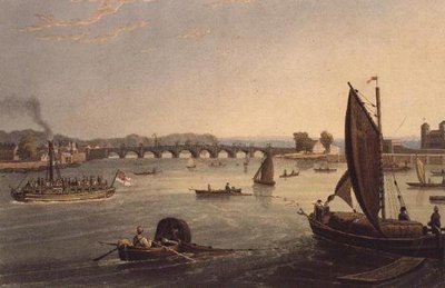 Vauxhall Bridge von Daniel and Robert Havell