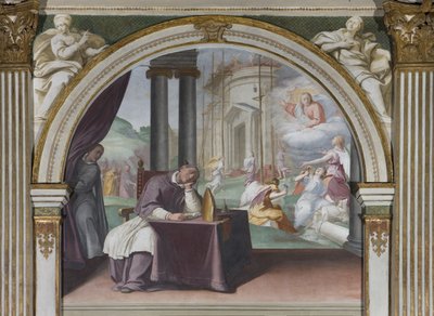 Der Traum des Heiligen Hugo von Daniele Crespi