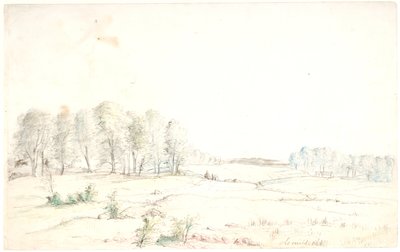 Landschaft bei Aminderød von Dankvart Dreyer