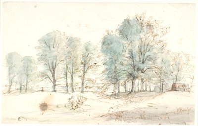 Landschaft bei Fredensborg von Dankvart Dreyer