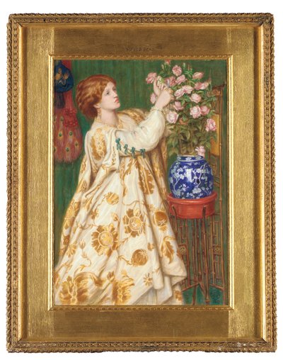 Monna Rosa, 1867 von Dante Gabriel Charles Rossetti