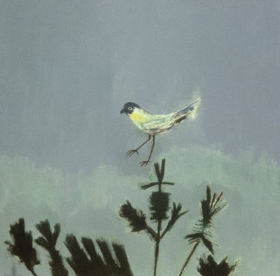 Seltsamer Vogel landet von David Alan Redpath Michie