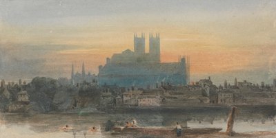 Westminster von Lambeth von David Cox