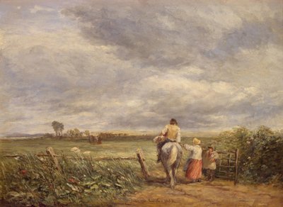 Zum Heufeld gehen von David Cox the elder