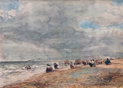 Rhyl Sands, um 1850 von David Cox the elder