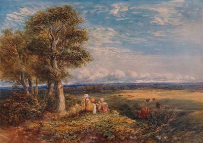 Die Lerche, 1848 von David Cox the elder