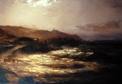 Vollmond und Springflut von David Farquharson