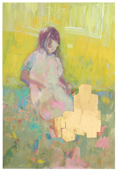 Mädchen und Bauklötze von David McConochie