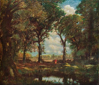 Ein Waldteich, ca. 1905 von David Muirhead