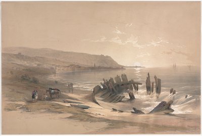 Kaiphas blickt auf den Berg Karmel, 1839 von David Roberts