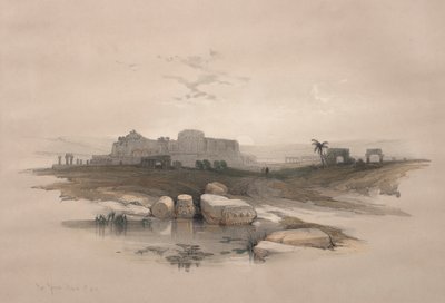 Eleutheropolis oder das moderne Beit-Jibrin von David Roberts