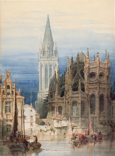 St. Pierre, Caen von David Roberts