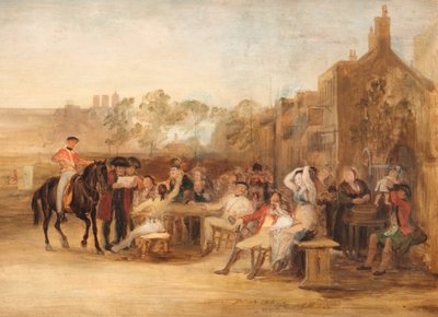 Chelsea-Pensionäre lesen die Waterloo-Depesche, 1819 von David Wilkie