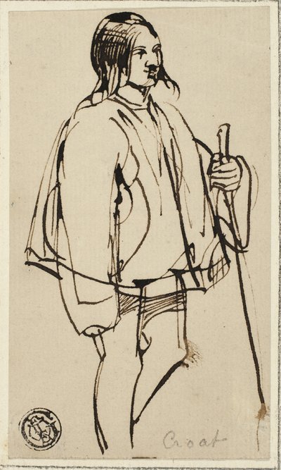 Kroatischer Bauer von David Wilkie
