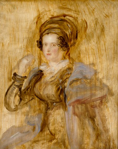 Maria, Lady Callcott, späte 1830er von David Wilkie