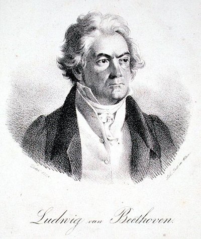 Ludwig van Beethoven 1824 von Deker Deker