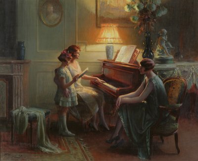 Die Gesangsstunde von Delphin Enjolras