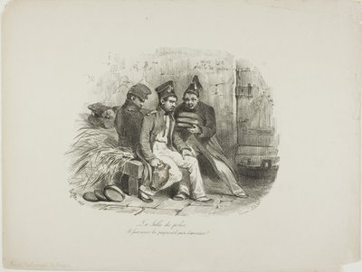 Militärgefängnis von Denis Auguste Marie Raffet