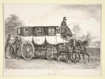 Omnibus von Denis Auguste Marie Raffet