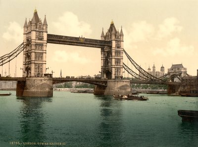 Tower Bridge, London von Detroit Photographic Co.