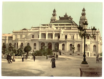 Casino de Monte Carlo, Monaco von Detroit Publishing Co.