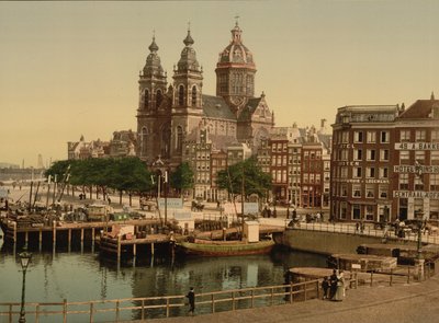 Nicolaaskerk, Amsterdam, 1890-90 von Detroit Publishing Co.