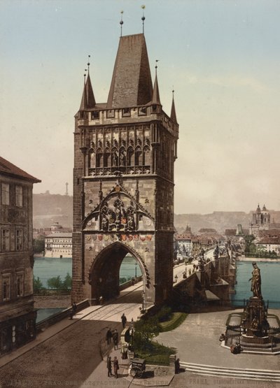 Altstädter Brückenturm, Prag, 1905 von Detroit Publishing Co.