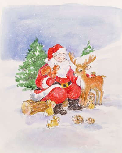 Weihnachtsmann und Freunde von Diane Matthes