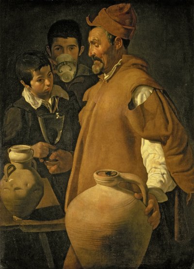 Der Wasserverkäufer von Sevilla, ca. 1620 von Diego Velázquez