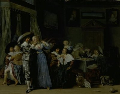 Fröhliche Gesellschaft von Dirck Hals