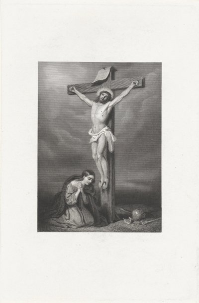 Maria Magdalena am Kreuz von Dirk Jurriaan Sluyter