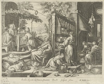 Mahlzeit in Emmaus von Dirk van Hoogstraten