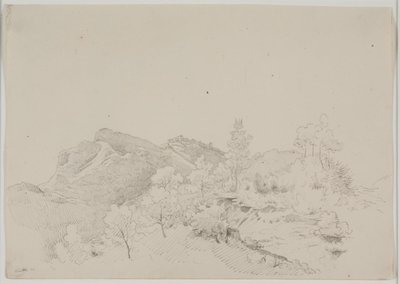 Aussicht auf Civitella von Ditlev Blunck