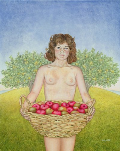 Ein Apfel am Tag. Triptychon Teil Zwei von Ditz