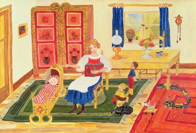 Mutter mit Kindern von Ditz