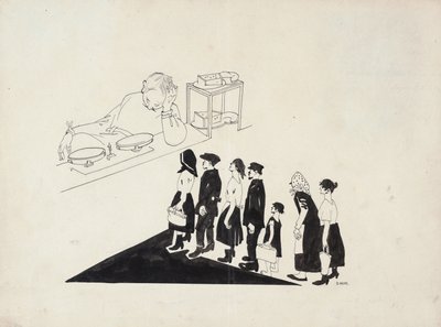 Die Warteschlange von Dmitriy Stakhievich Moor