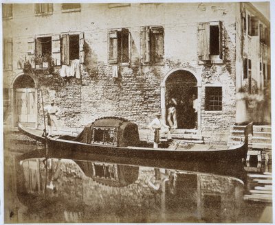 Gondel in Venedig von Domenico Bresolin