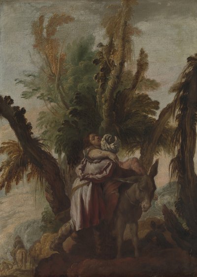 Der barmherzige Samariter, ca. 1618-22 von Domenico Fetti or Feti