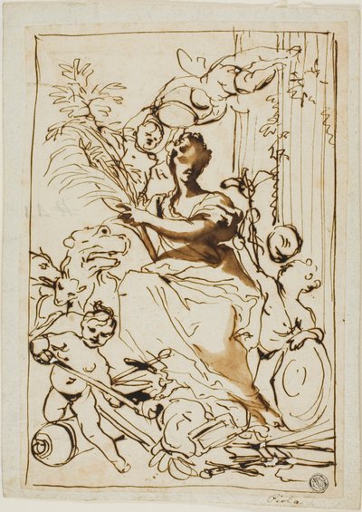 Allegorie des Sieges von Domenico Piola