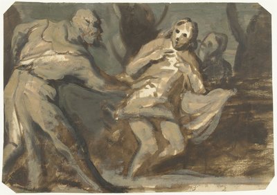 Susanna und die Ältesten von Domenico Tintoretto