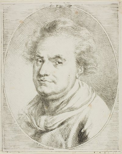 Porträt von Crébillon von Dominique Vivant Denon