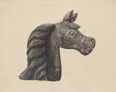 Pferdekopf von Donald Donovan