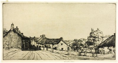 Dorf in Devonshire von Donald Shaw MacLaughlan