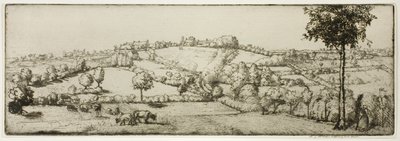 Landschaft, Bretagne von Donald Shaw MacLaughlan